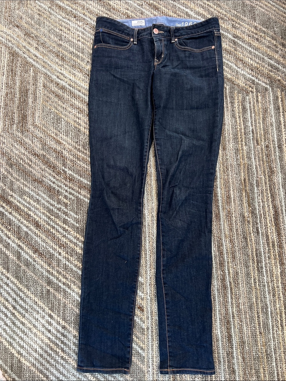 Women's Skinny Jeans in Dark Indigo